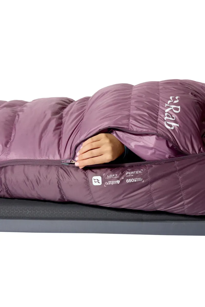 Rab Womens Alpine -18C Sleeping Bag - Regular-6