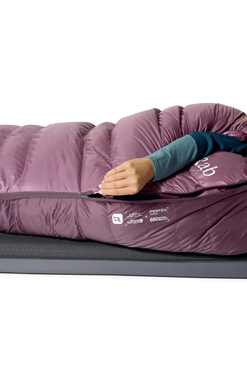 Rab Womens Alpine -18C Sleeping Bag - Regular-7