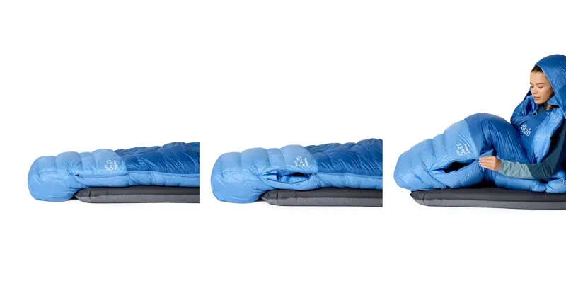 Rab Womens Ascent -12C Sleeping Bag - Left-Zip - Regular-4