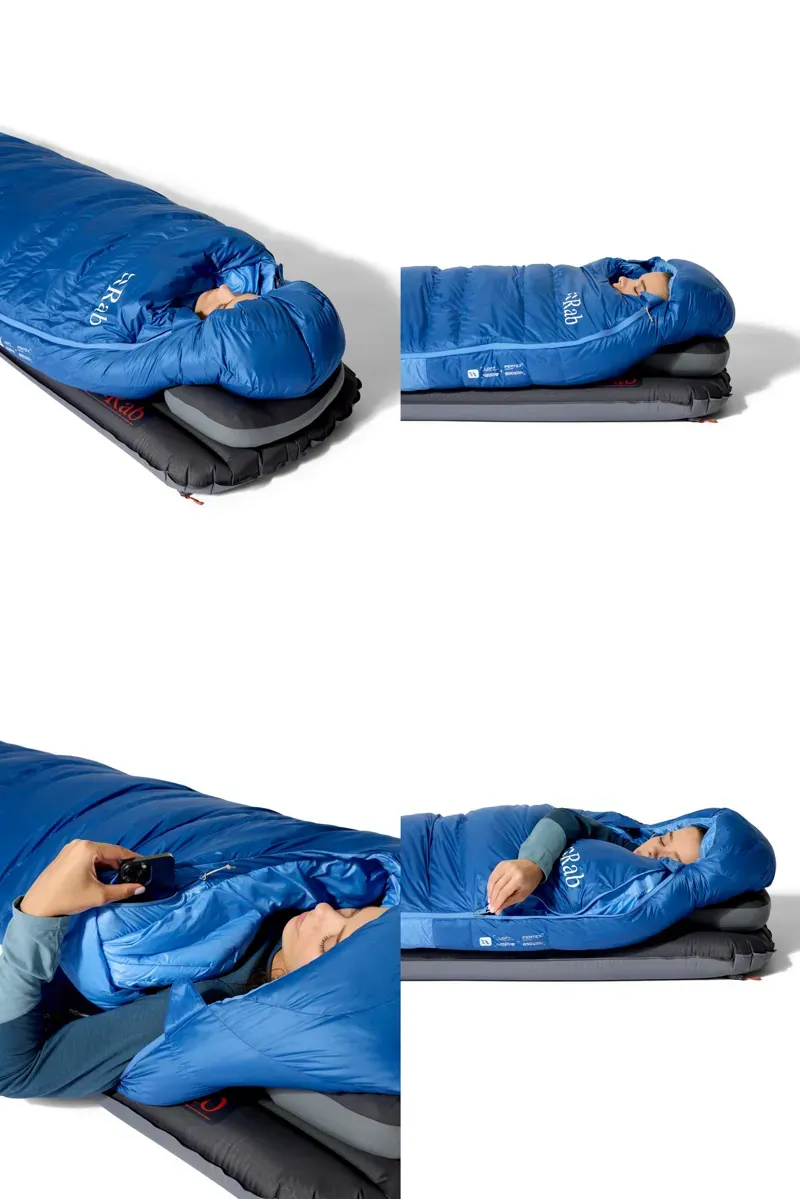 Rab Womens Ascent -12C Sleeping Bag - Left-Zip - Regular-5