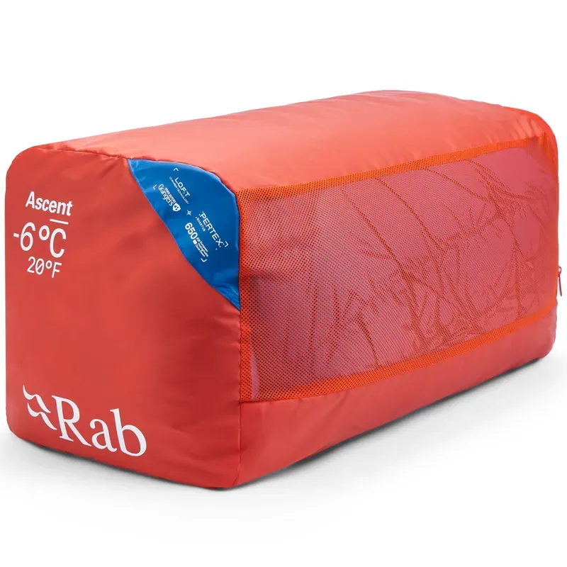 Rab Womens Ascent -6C Sleeping Bag - Left-Zip - Regular-3