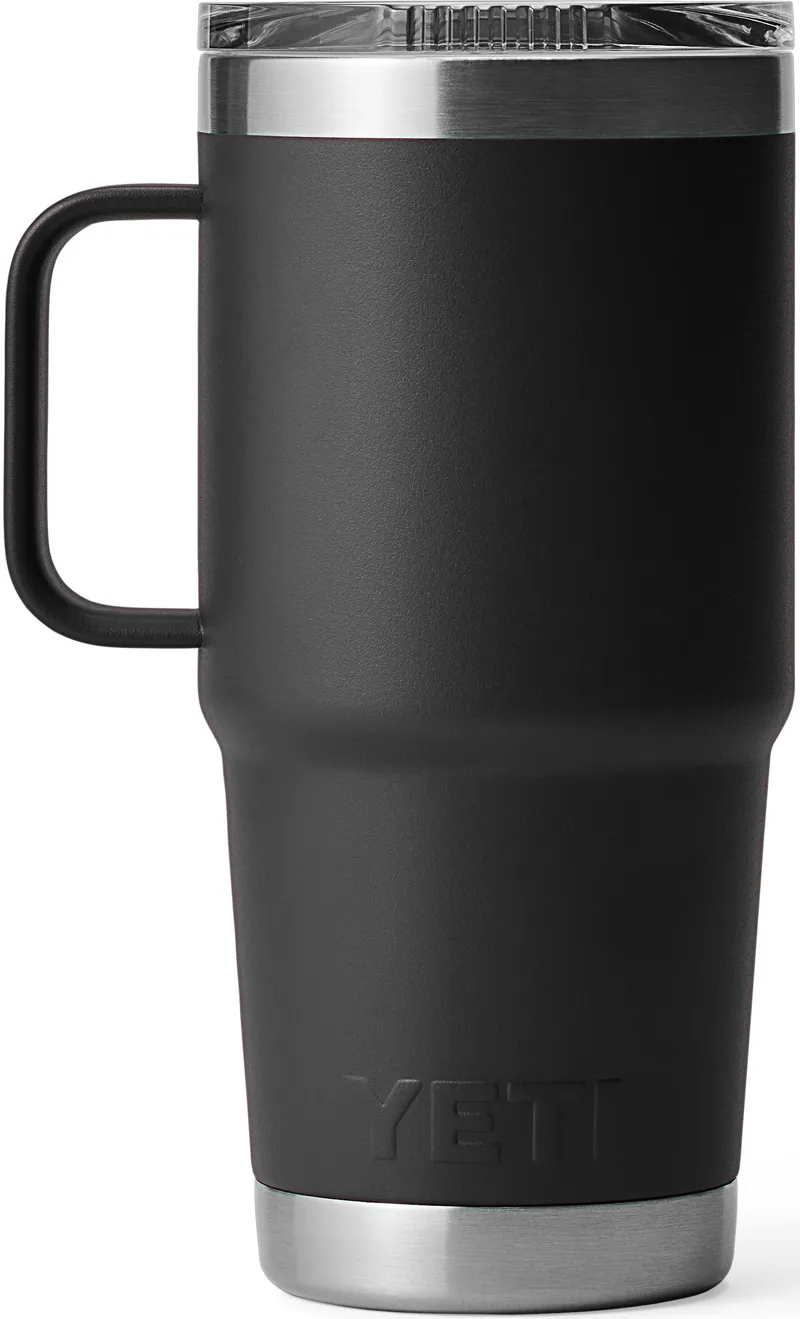 YETI Rambler 20oz Travel Mug - Black-1