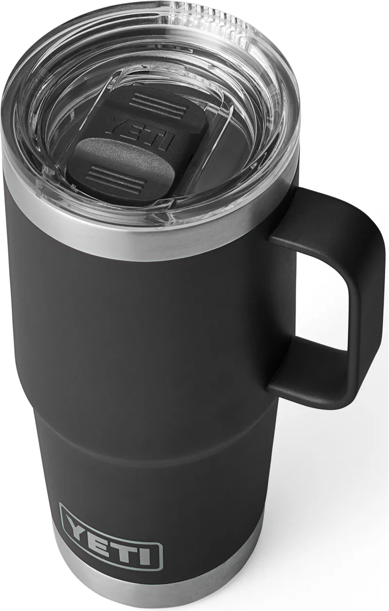 YETI Rambler 20oz Travel Mug - Black-2
