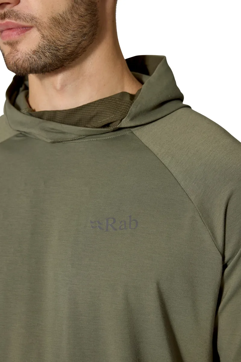 Rab Mens Rivelin Hoody - Pebble-7