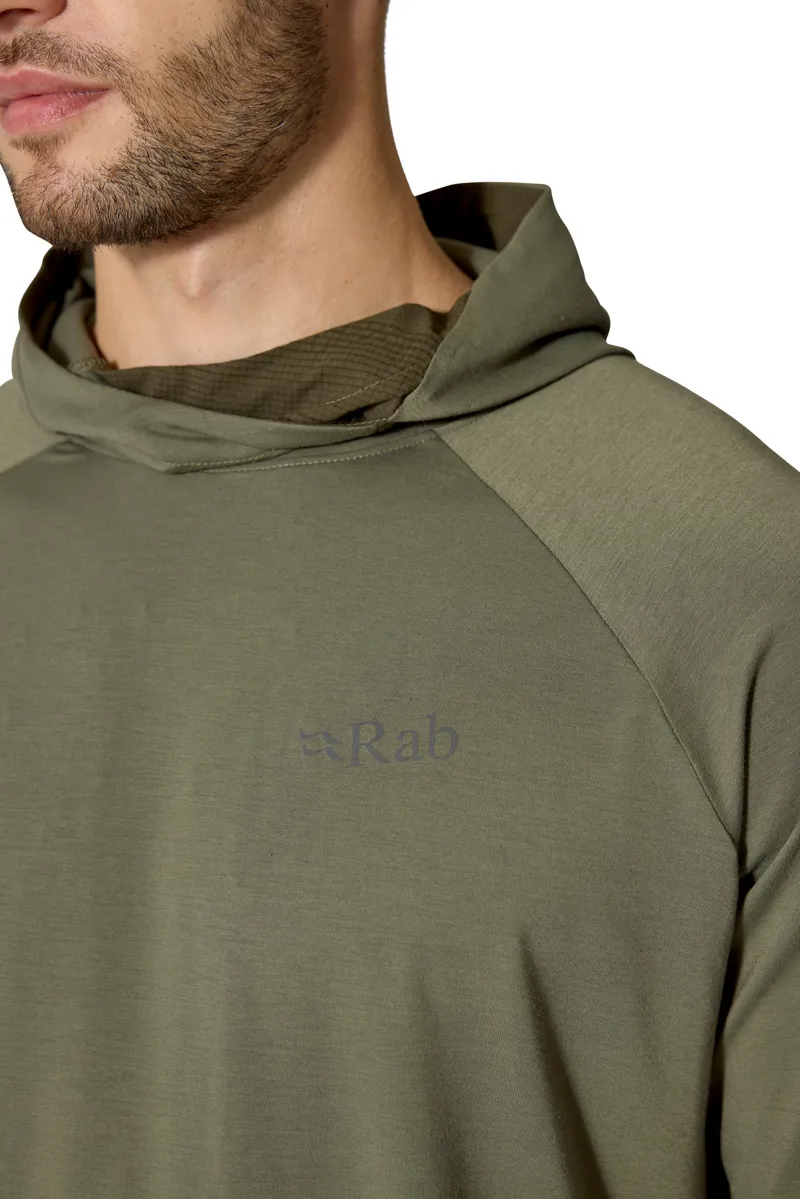 Rab Mens Rivelin Hoody - Light Khaki-5