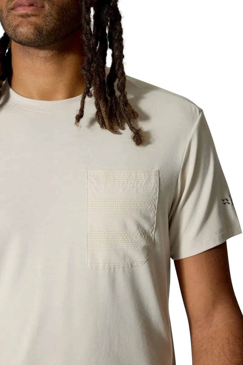 Rab Mens Rivelin Pocket Tee - Light Khaki-5