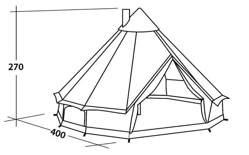 Robens Klondike Bell Tent - DEMO MODEL-3