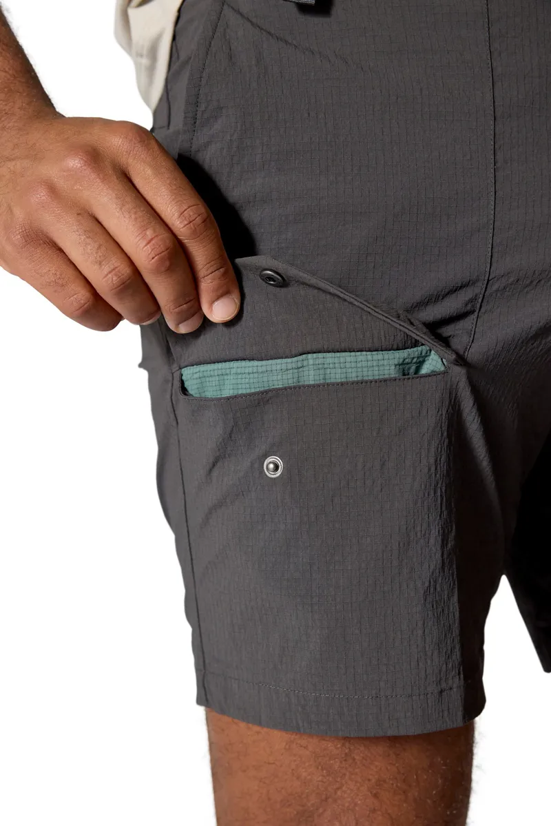 Rab Mens Rowtor Shorts - Anthracite-6