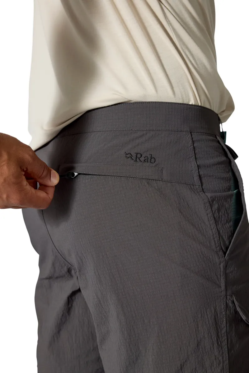 Rab Mens Rowtor Shorts - Anthracite-9