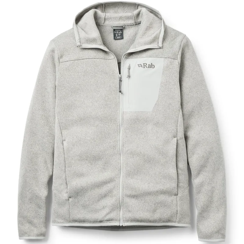 Rab Mens Ryvoan Hoody - Light Zinc