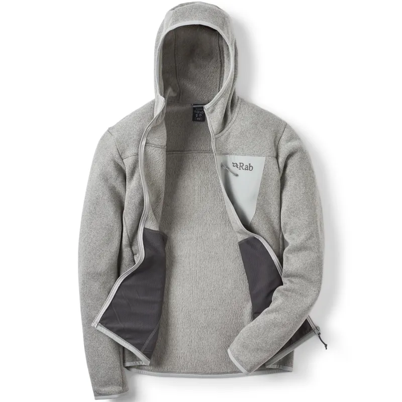 Rab Mens Ryvoan Hoody - Light Zinc-1