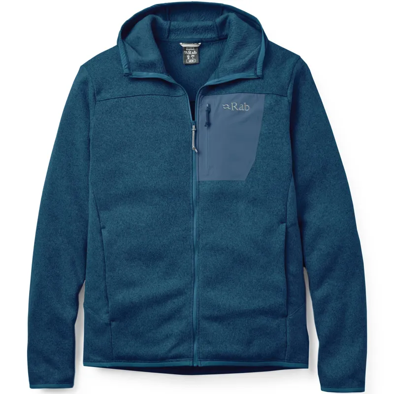 Rab Mens Ryvoan Hoody - Tempest Blue