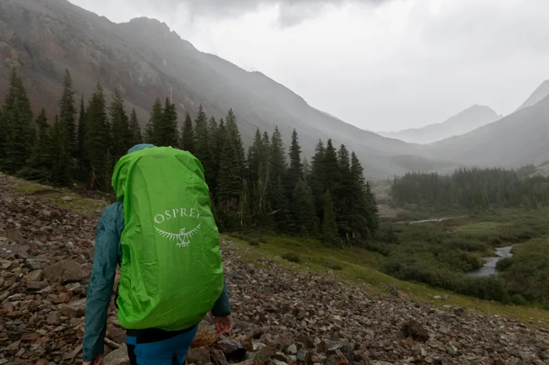 Osprey HiVis Raincover - Limon - XSmall-4