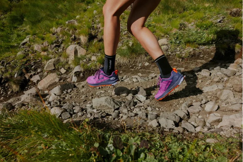 Altra Womens Lone Peak 9+ Trail Shoes - Black-10