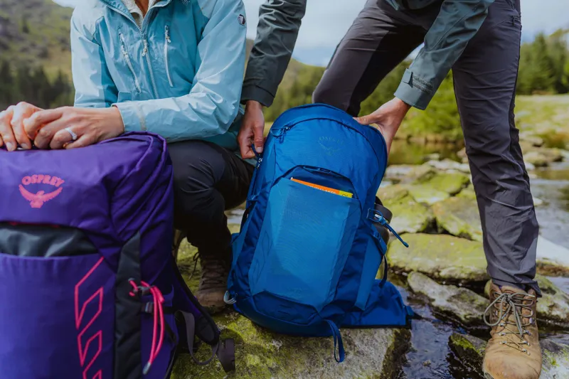 Osprey Mens Talon 22 Rucksack - Scoria Blue-Night Shift-8