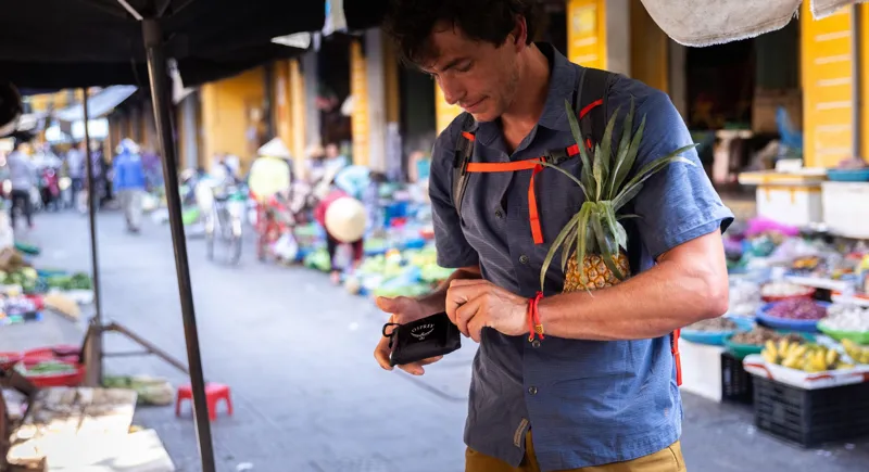 Osprey Ultralight Wallet - Black-4