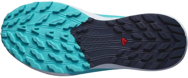 Salomon Womens Sense Ride 5 Shoes - Cashmere Blue-Carbon-Peacock Blue-3