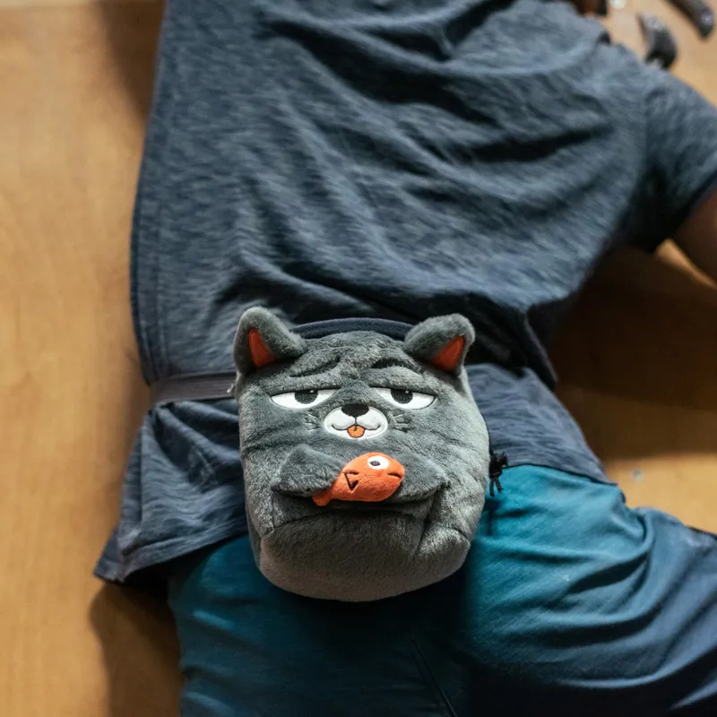 YY Vertical Chalk Bag - Grey Cat-7