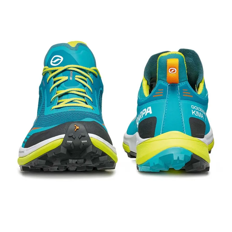 Scarpa Mens Golden Gate Kima RT Trail Running Shoes - Blue-Lime-3