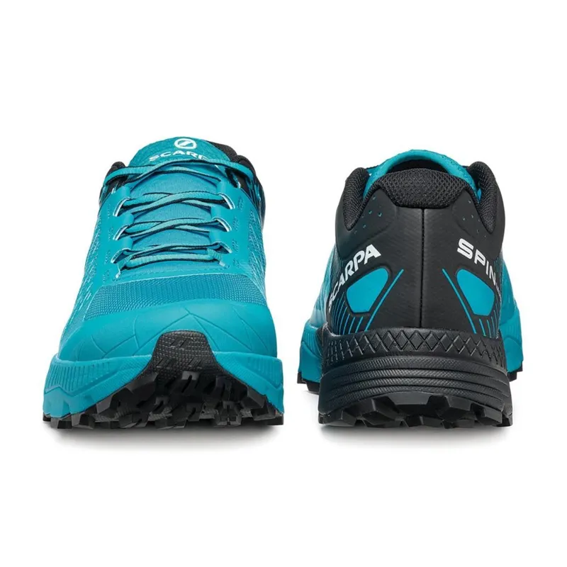 Scarpa Mens Spin Ultra Running Shoes - Azure-Black-2
