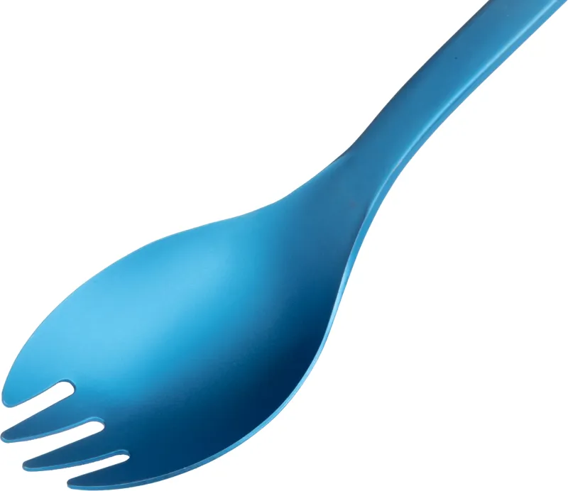 Snow Peak Titanium Spork - Blue-2
