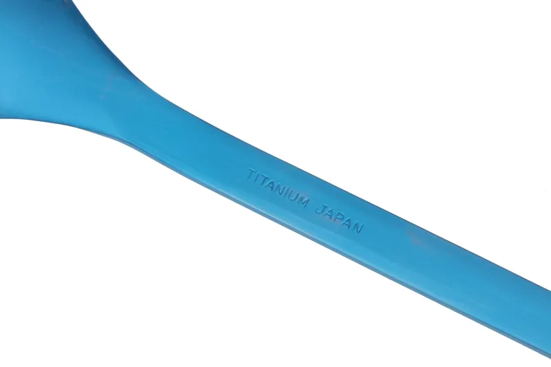 Snow Peak Titanium Spork - Blue-3