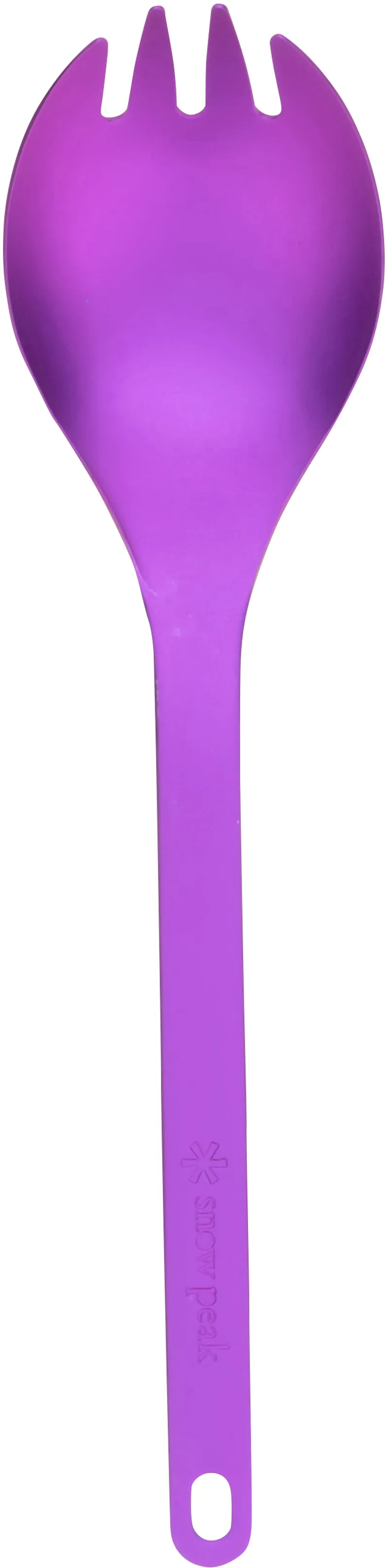 Snow Peak Titanium Spork - Purple-1