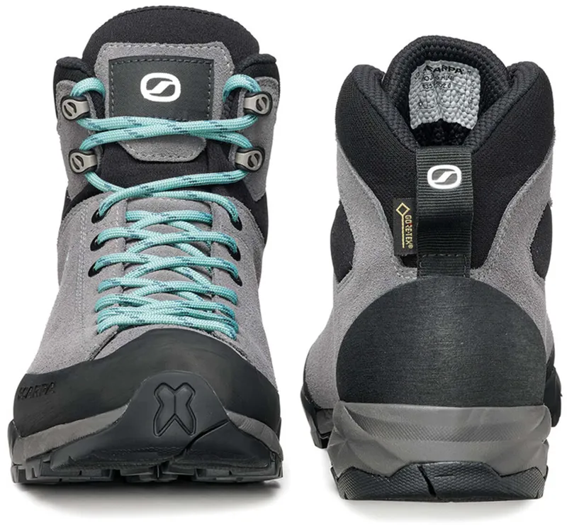 Scarpa Womens Mojito Hike GTX Boots - Wide Fit - Smoke-Jade-3