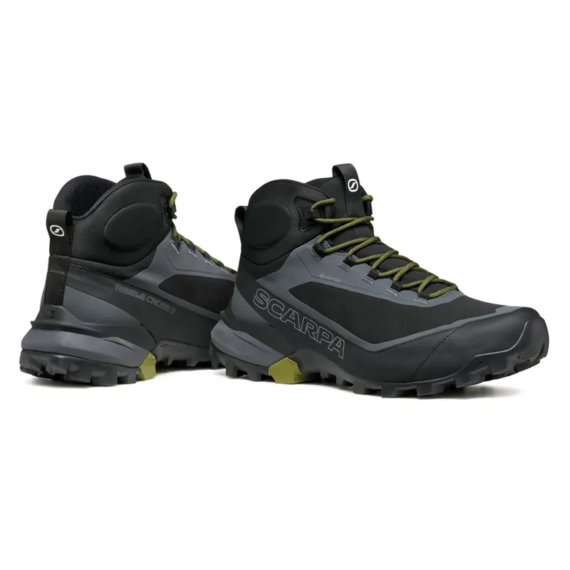 Scarpa Mens Ribelle Cross 2 Mid GTX Boots - Black-Olive-3