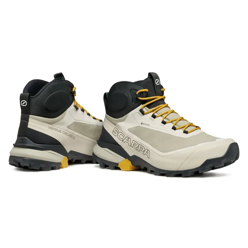 Scarpa Mens Ribelle Cross 2 Mid GTX Boots - Fog-Lemon Curry-3