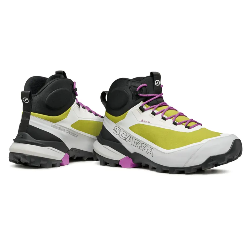 Scarpa Mens Ribelle Cross 2 Mid GTX Boots - White-Green-3