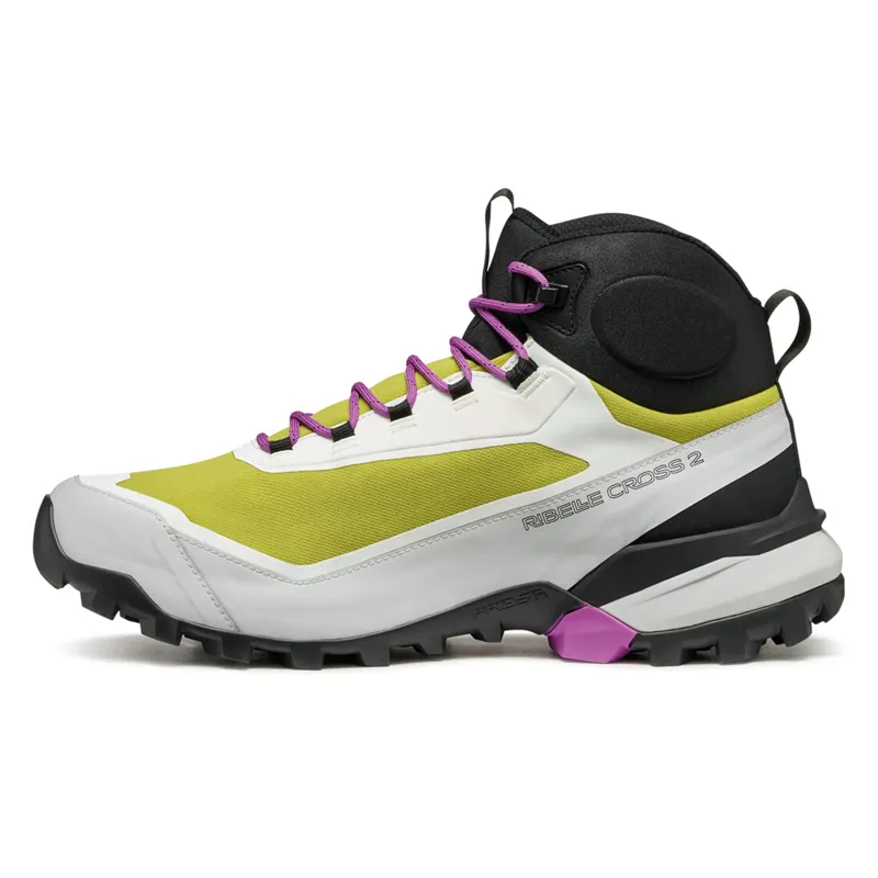 Scarpa Mens Ribelle Cross 2 Mid GTX Boots - White-Green-2