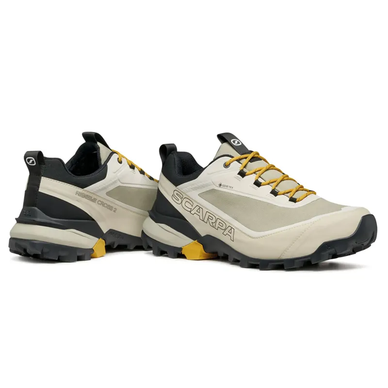 Scarpa Mens Ribelle Cross 2 GTX Shoes - Fog-Lemon Curry-3