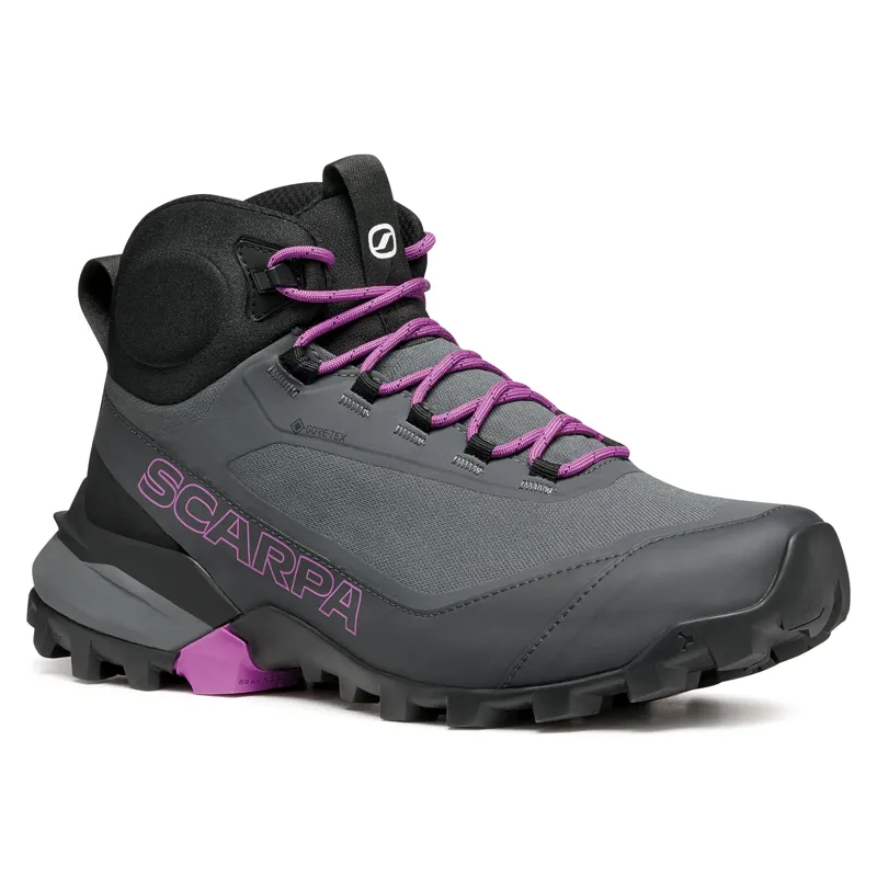 Scarpa Womens Ribelle Cross 2 Mid GTX Boots - Dark Grey-Purple