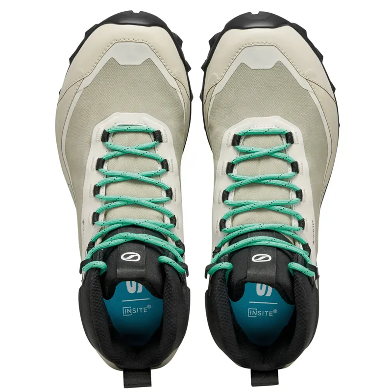 Scarpa Womens Ribelle Cross 2 Mid GTX Boots - Fog-Aqua Green-5