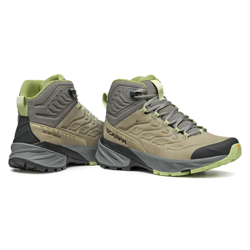 Scarpa Womens Rush 2 Pro Mid GTX Boots - Sage-Aloe-3