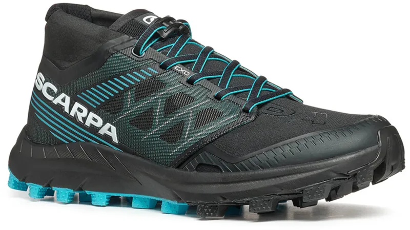 Scarpa Womens Spin ST Shoes - Black-Azure