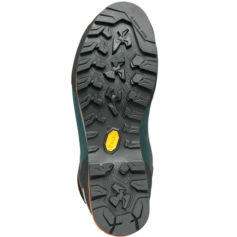Scarpa Mens Zodiac TRK GTX Boots - Petrol-Rust Orange-6