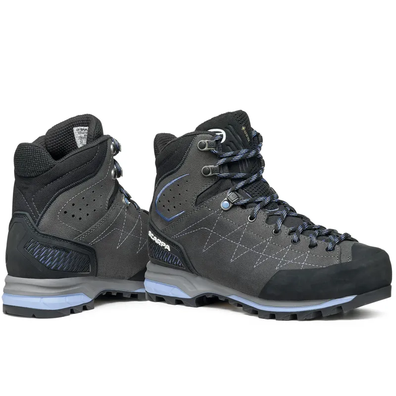 Scarpa Womens Zodiac TRK GTX Boots - Anthracite-Lavender-3