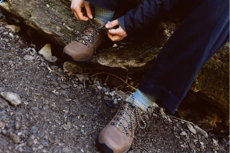 Scarpa Womens Cyrus 2 GTX Shoes - Brown-Natural-8