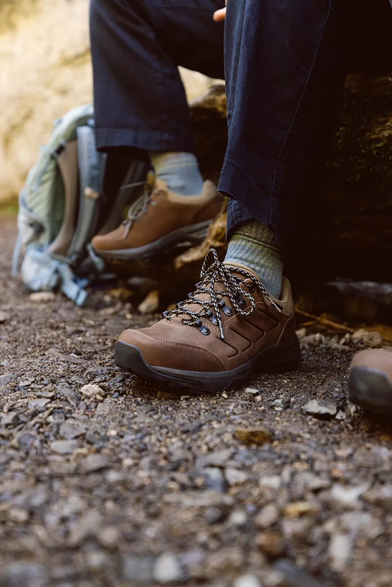Scarpa Womens Cyrus 2 GTX Shoes - Brown-Natural-9