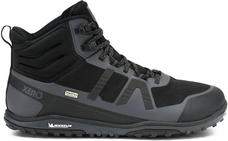Xero Shoes Mens Scrambler Mid II WP Boot - Black-Asphalt-3