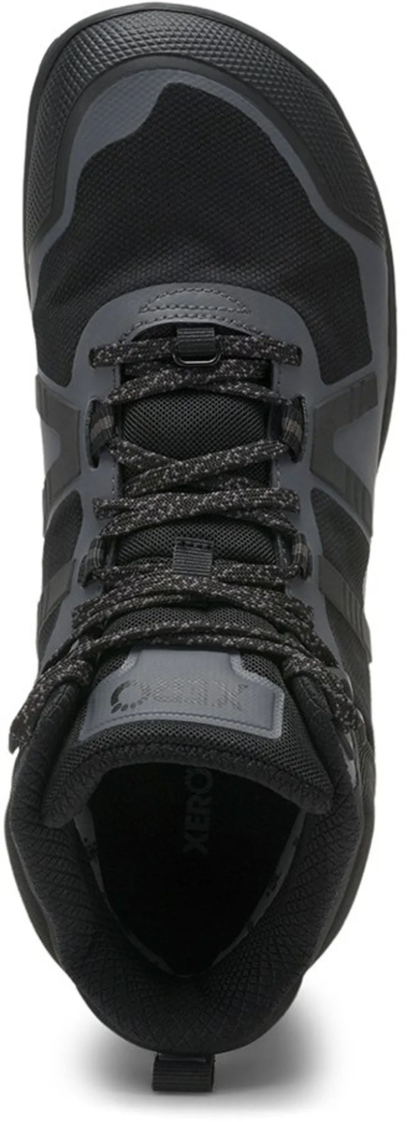 Xero Shoes Mens Scrambler Mid II WP Boot - Black-Asphalt-1