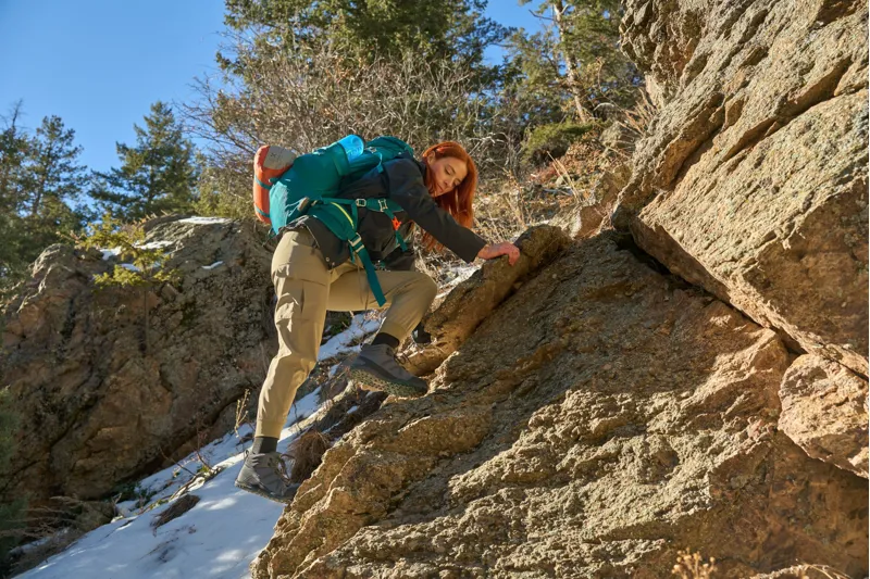 Xero Shoes Womens Scrambler Mid II WP Boot - Asphalt-Sea Moss-12