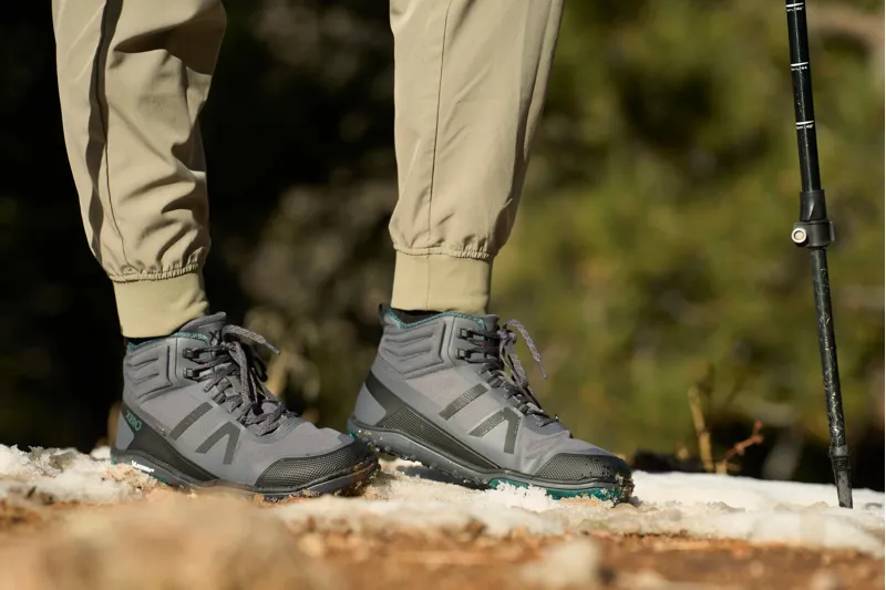 Xero Shoes Womens Scrambler Mid II WP Boot - Asphalt-Sea Moss-11