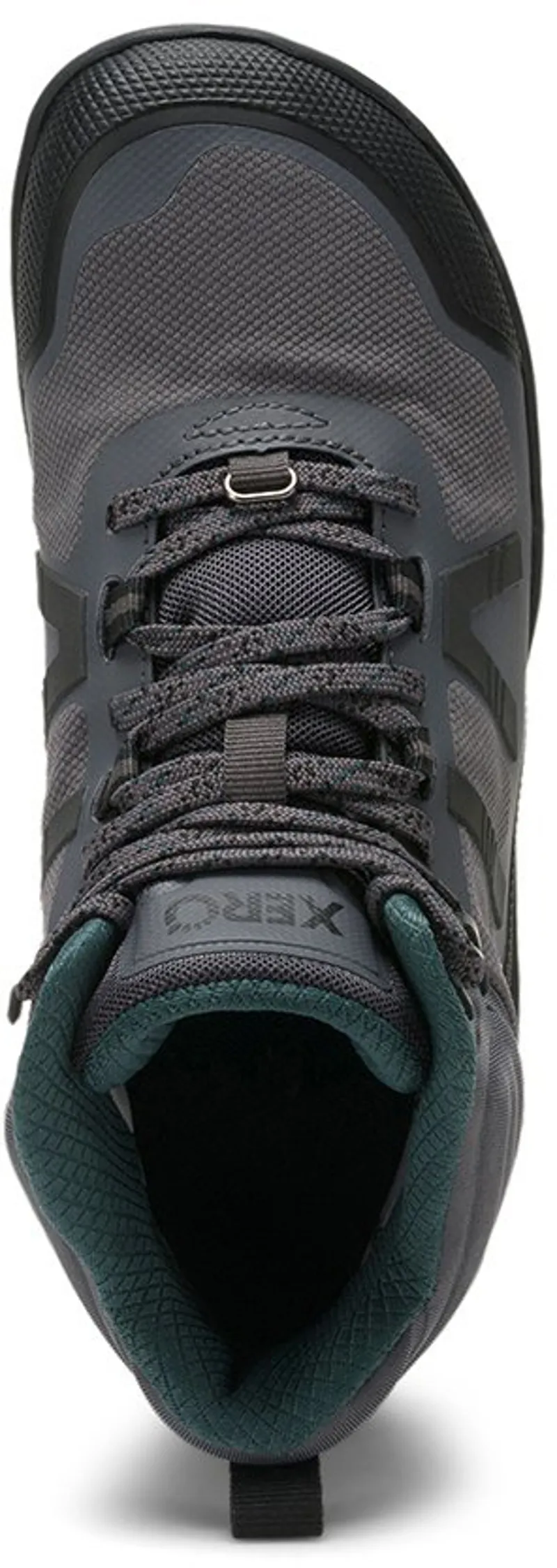 Xero Shoes Womens Scrambler Mid II WP Boot - Asphalt-Sea Moss-1