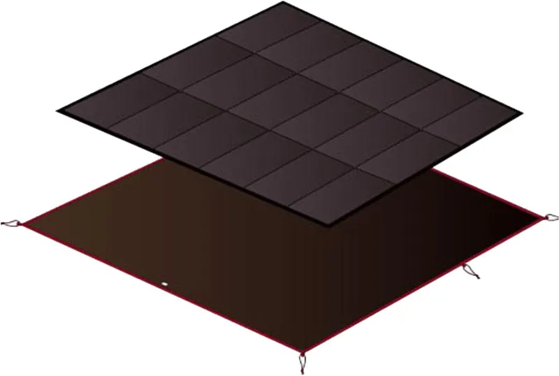 Snow Peak Amenity Dome L Mat and Sheet Set