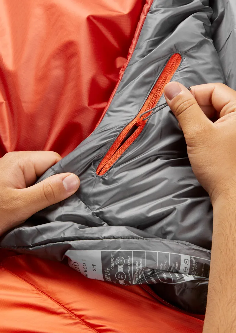 Rab Solar Eco 1 Sleeping Bag - Long-7