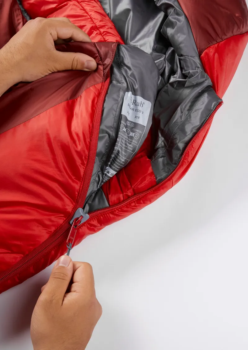Rab Solar Eco 3 Sleeping Bag - Wide-8