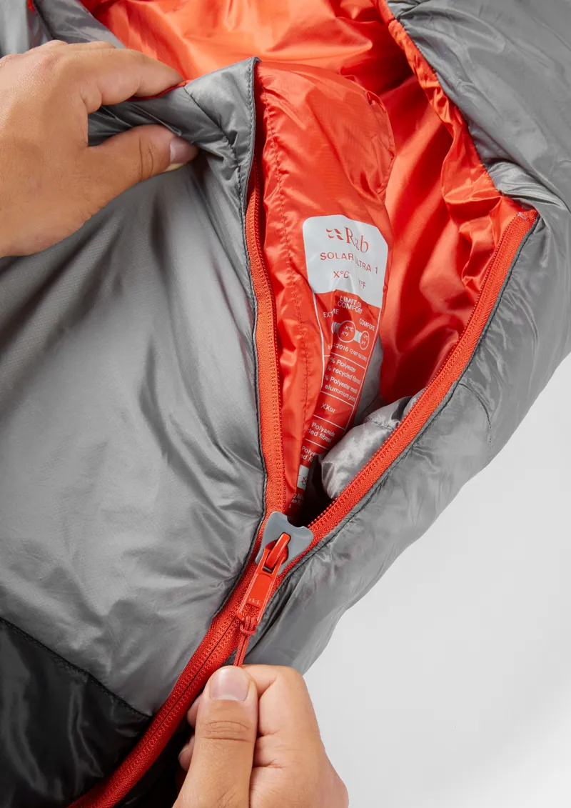 Rab Solar Ultra 1 Sleeping Bag - Long-8